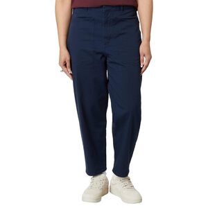LABEL Go-to Ladies Pants  Ideal for Office, Leisure, Casual,Navy SM One Size